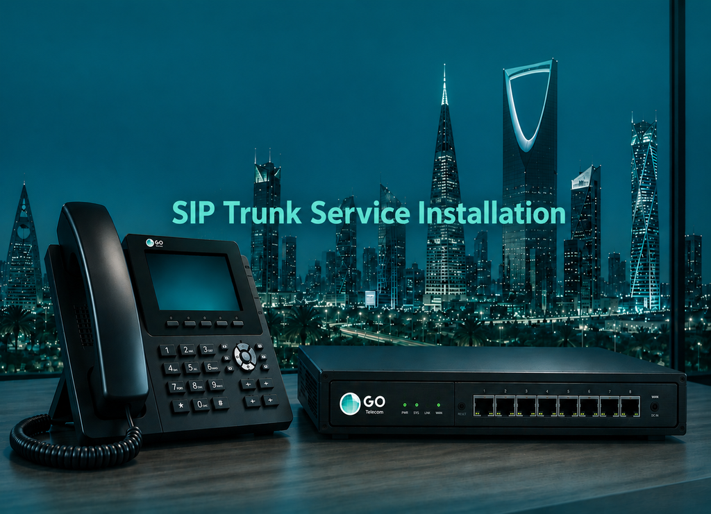تركيب خدمة SIP Trunk – عدد 5 قنوات