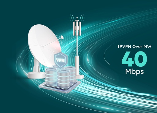 IPVPN Over MW 40Mbps